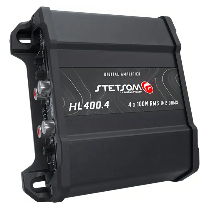 Amplificador 4 Canales Stetsom Hl400.4 4x100w Rms 5hz-24khz