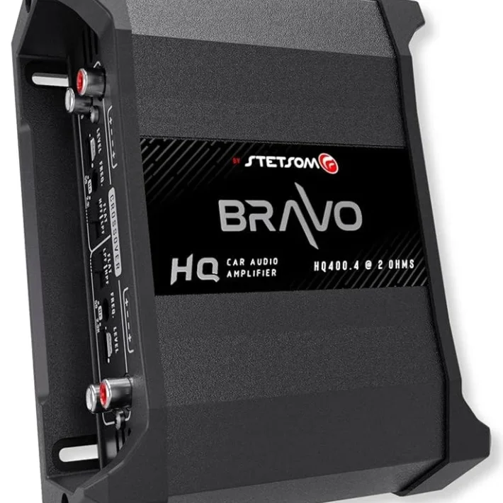 Amplificador 4 Canales Stetsom Bravo Hq 400.4 100wx4 2 Ohm