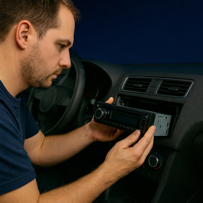 Instalación Radio 1 Din